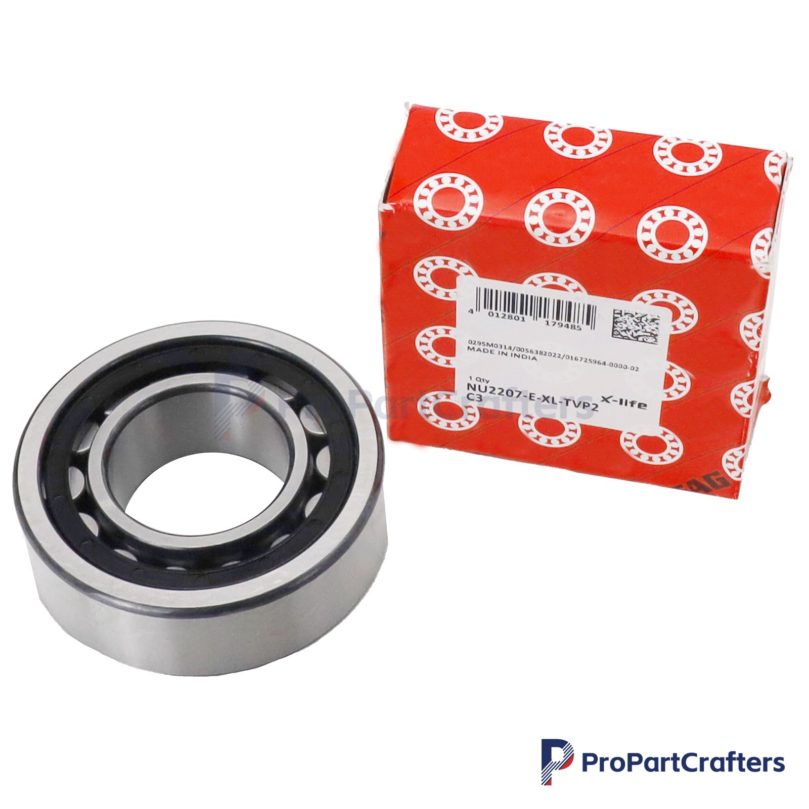Fits For FAG NU2207 E XL TVP2 C3 Cylindrical Roller Bearing 35x72x23mm