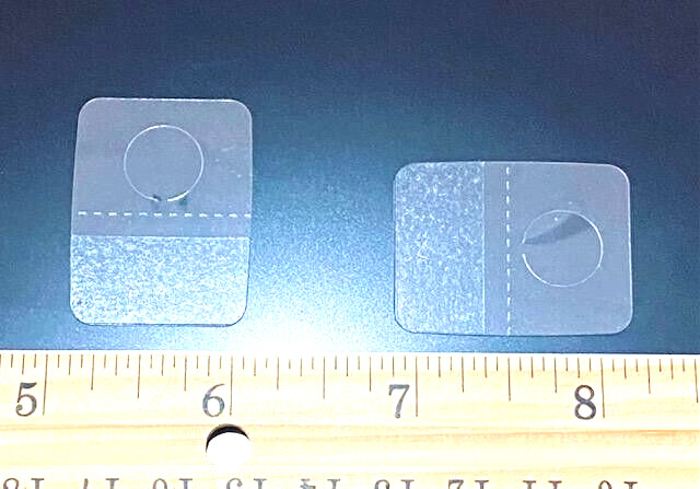 LOT OF 400 HANG TABS ⭐MAJOR RETAIL SUPPLIER⭐ SELF ADHESIVE PEGBOARD HOOK HANGERS