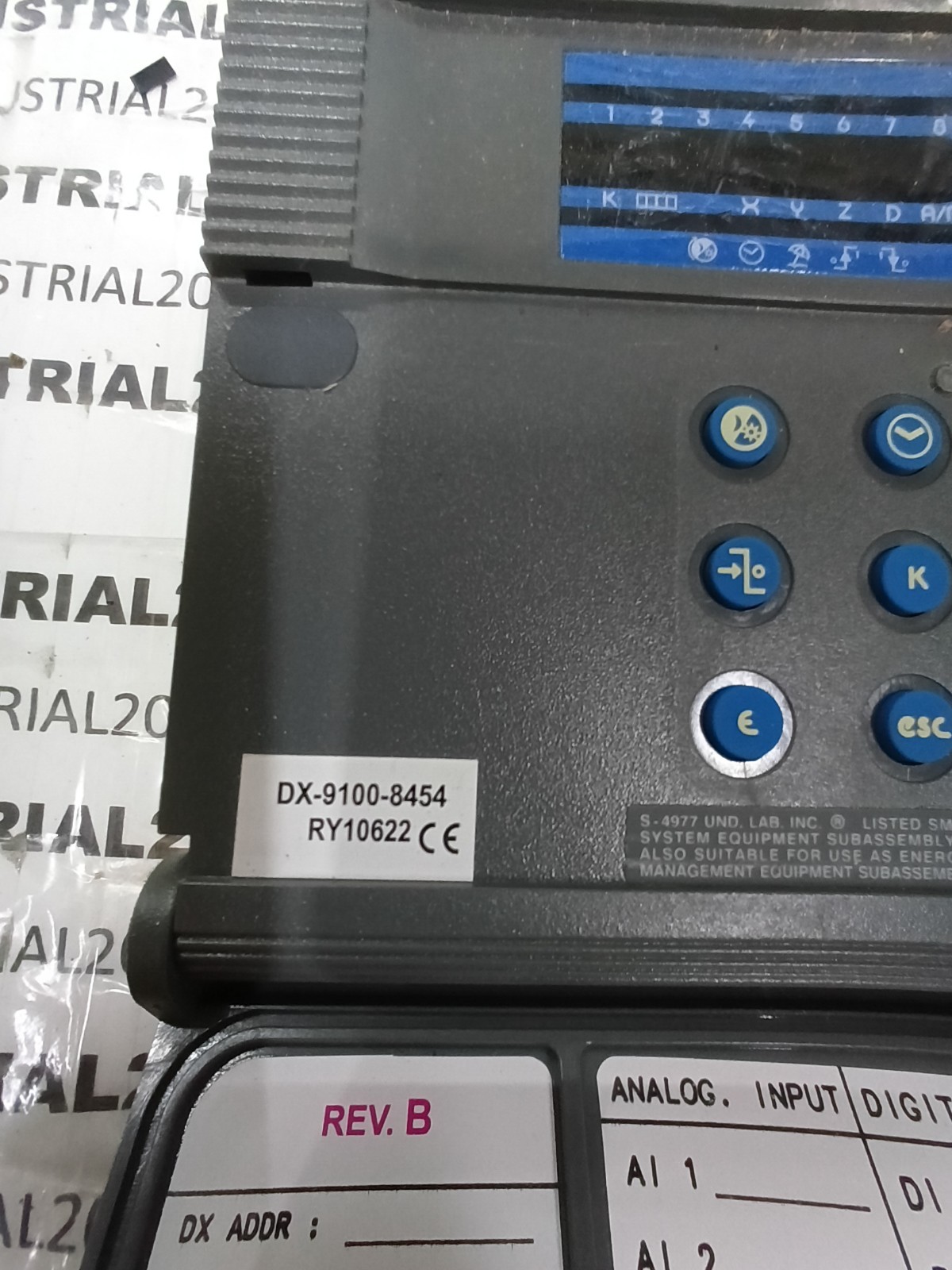 METASYS DX-9100-8454 SERIES B