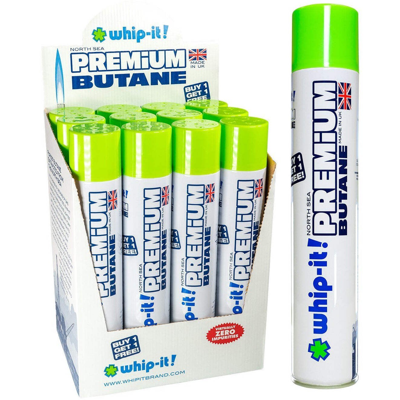Whip-it! Premium Butane – Zero Impurities 420ML