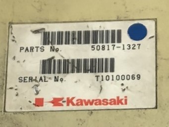 Kawasaki 50817-1327 Teach Pendant T10100069 with Cable