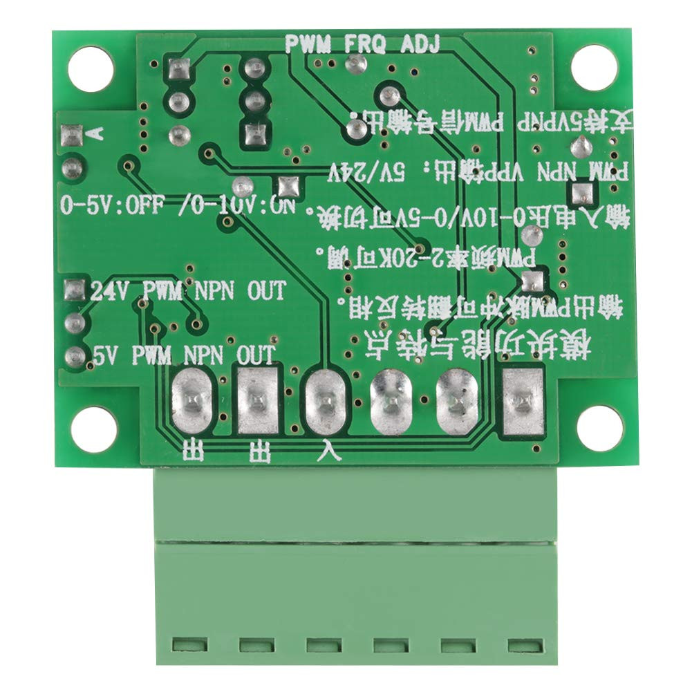 Analog Voltage to Pwm Converter, 0-5V/0-10V Analog Input Voltage to 0-100% Pwm 2
