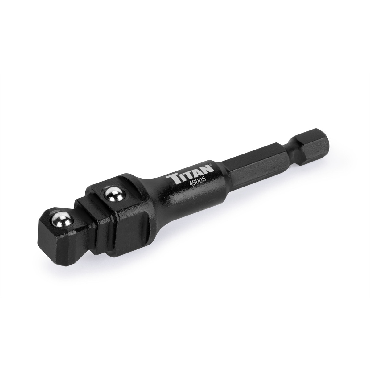 49005Titan 3/8 & 1/2 in. Drive 3-in-1 Stepped Impact Socket Adapter