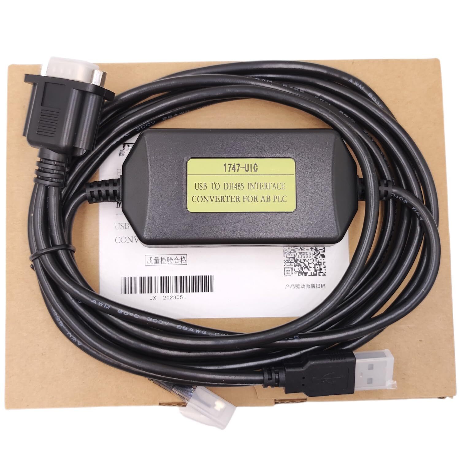 1747-UIC PLC Cable For Allen Bradley 1747-UIC – USB to DH485 – USB to 1747-PIC