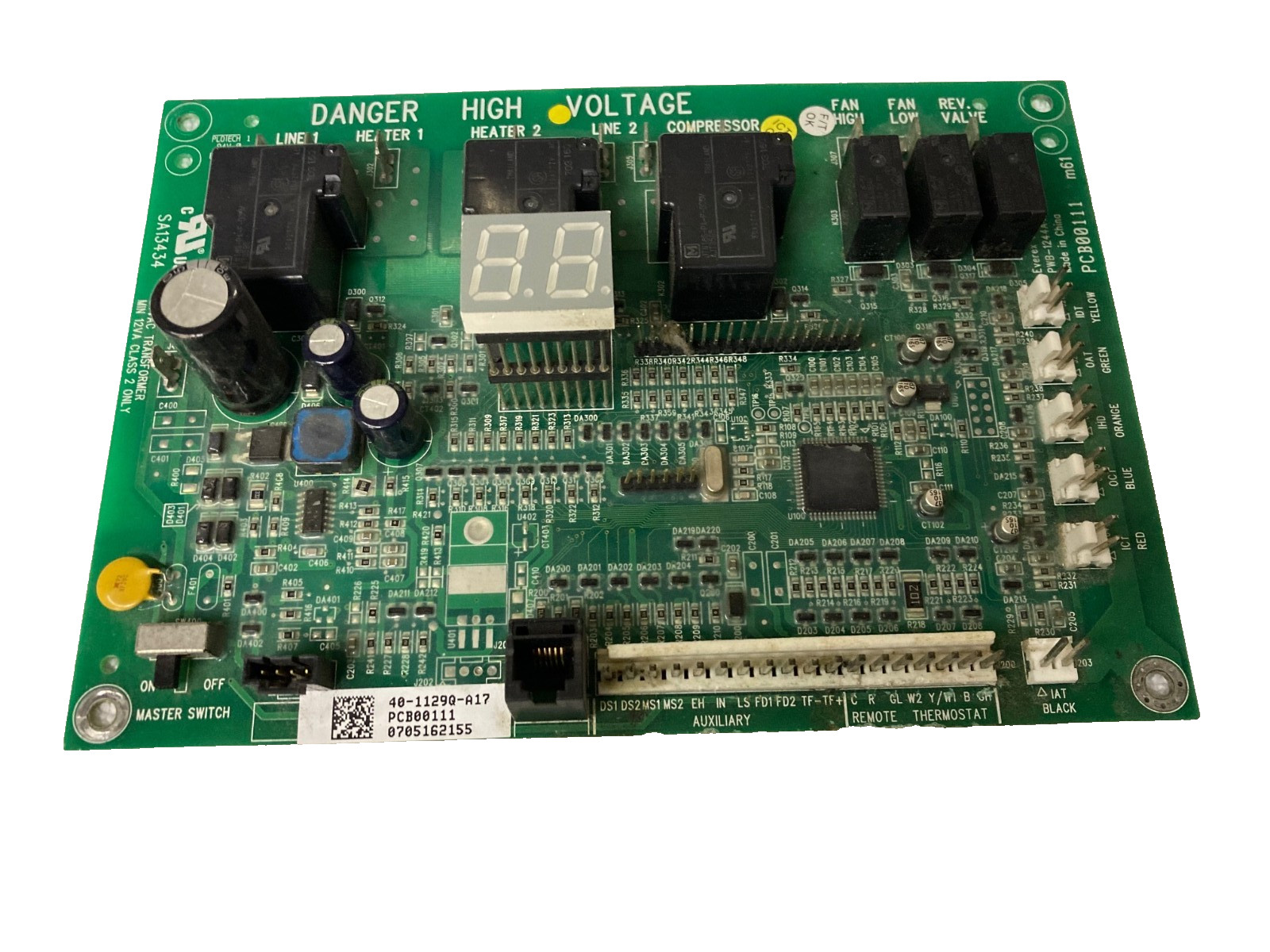 AMANA 48-1129g-A17 GOODMAN PTAC PCBoo 111 Control Circuit Board