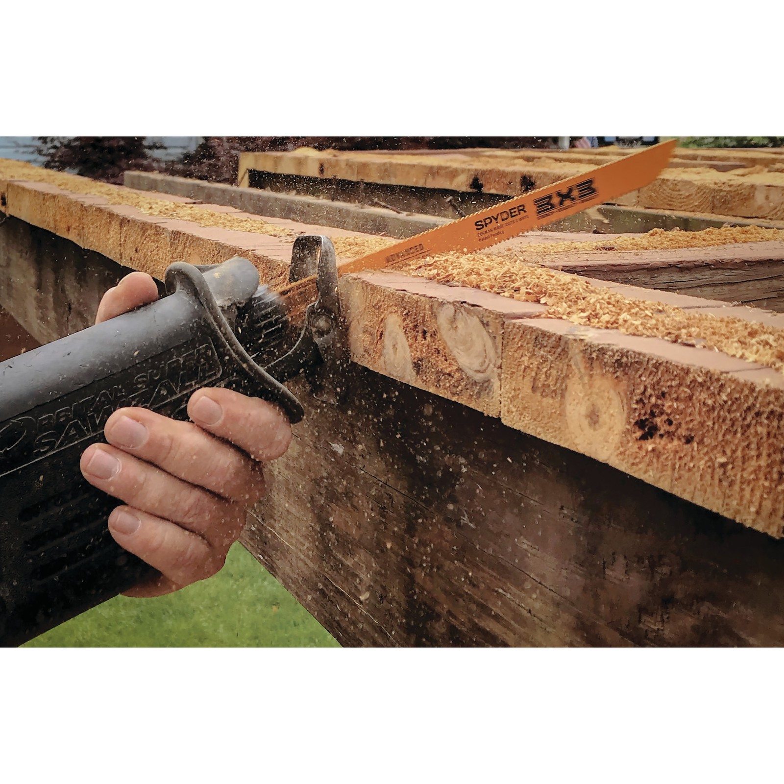 6 in 14-18TPI Reciprocating Saw Blade Wood Metal Double-Sided Spyder 200180