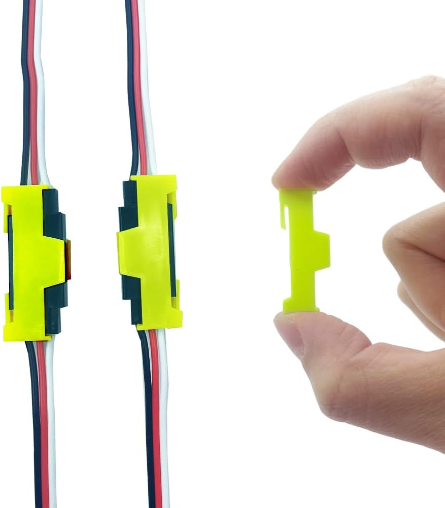 50Pack Servo Cable Clips Safety Connectors Extension Cable Lead Wire Lock Buckle