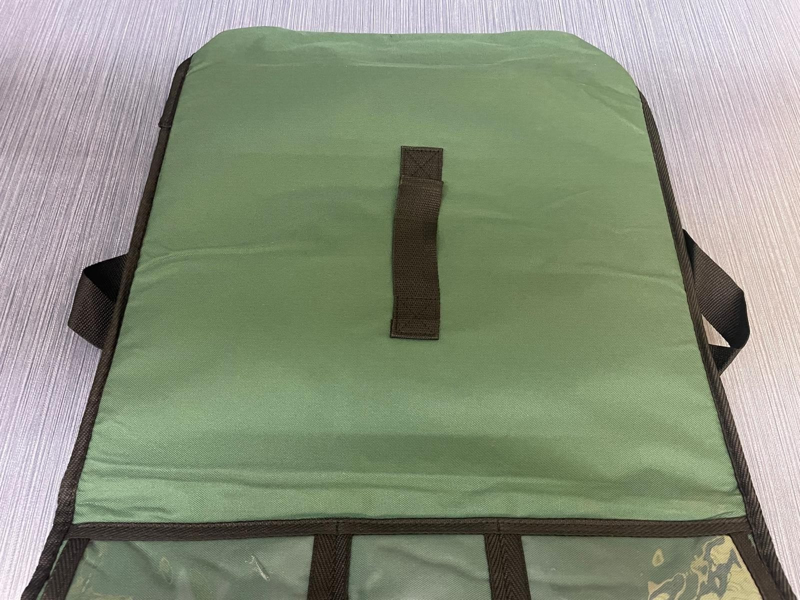 Papa John’s Green Large Pizza Delivery Bag Thermally Insulated Door Dash Etc.