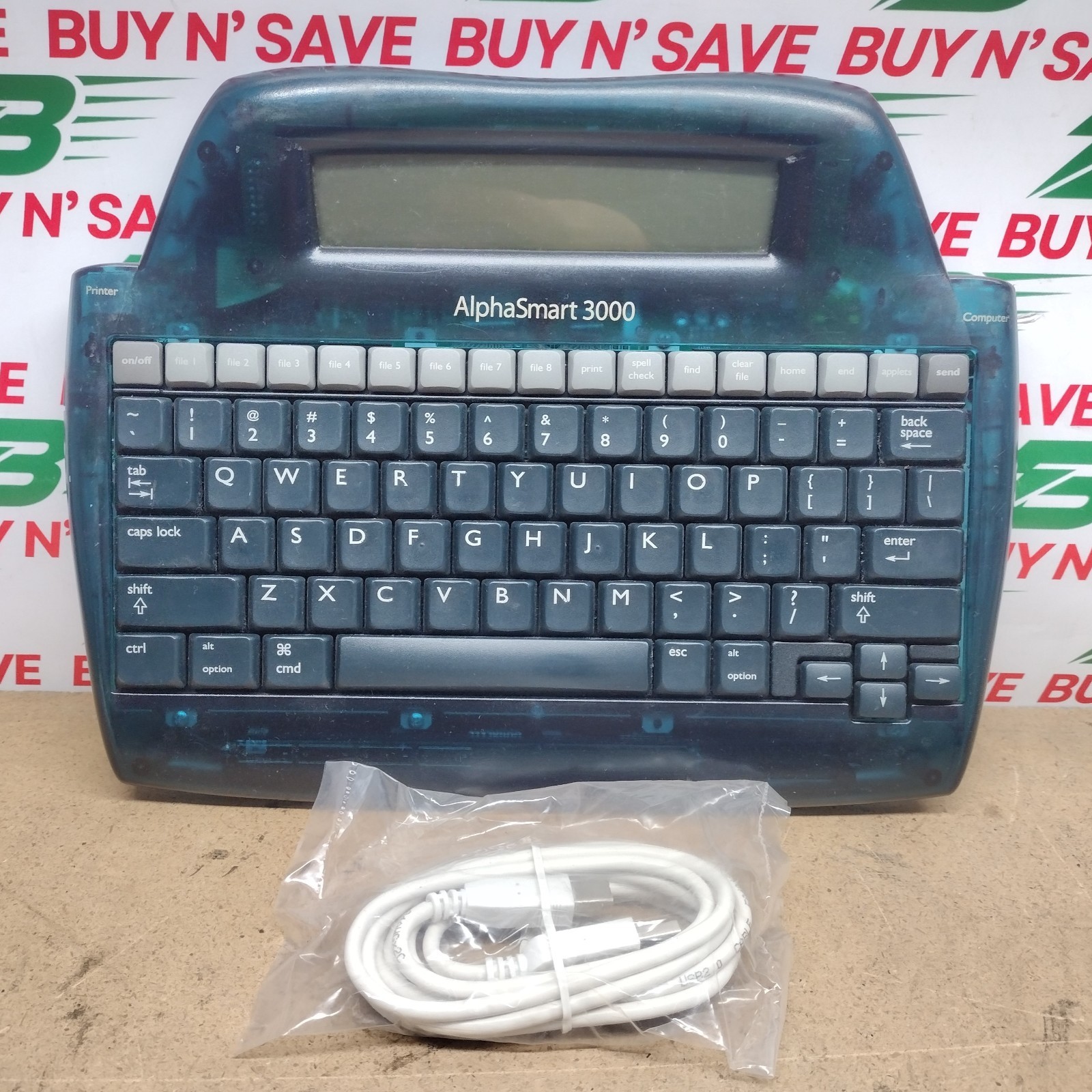 AlphaSmart 3000 Portable Digital Word Processor Typewriter