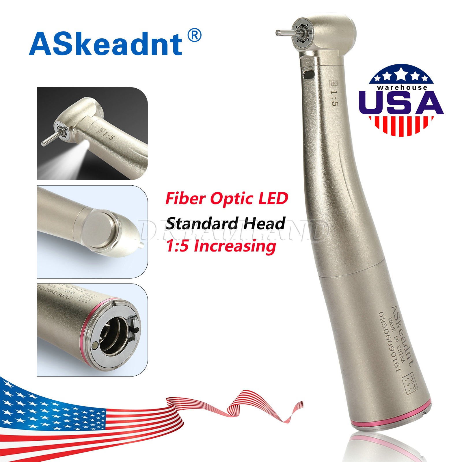 KaVo Style Dental High Speed Handpiece Push Button with 4Holes Quick Coupler GB4