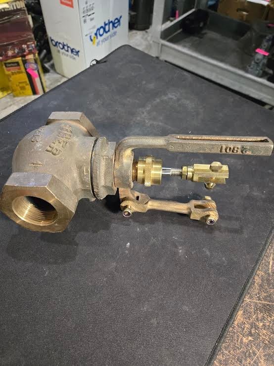 Emerson Fisher A1275 171l-15 171L Bronze Globe Lever Valve NEW $189