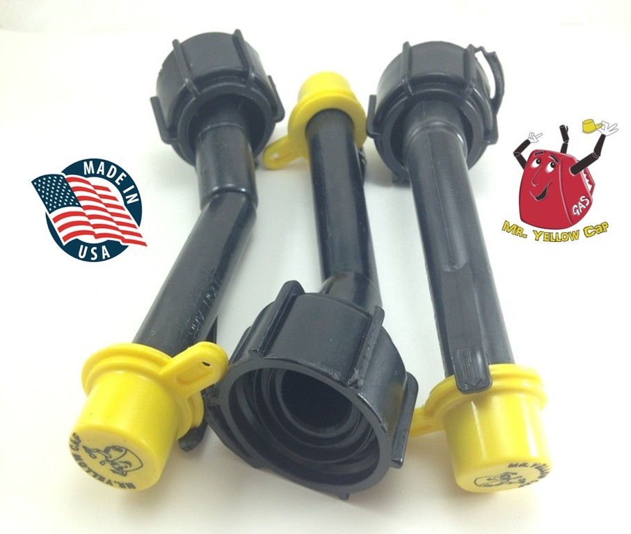 3 – Blitz Gas Can Nozzle Spouts Rings Caps Replacement Vintage 900092 900302 NEW