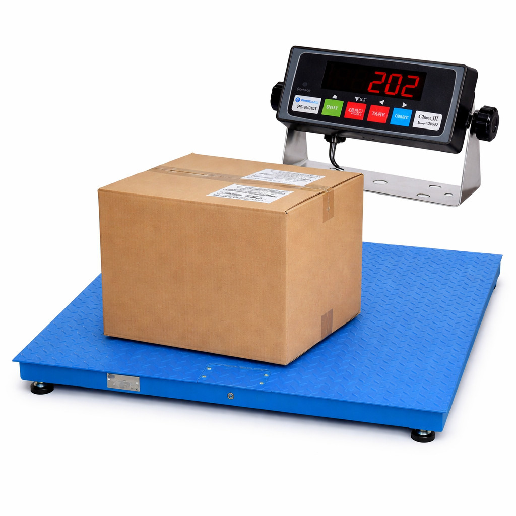 New 48″x48″ Industrial Floor Scale 10000 lb Pallet Scale Heavy Duty Warehouse