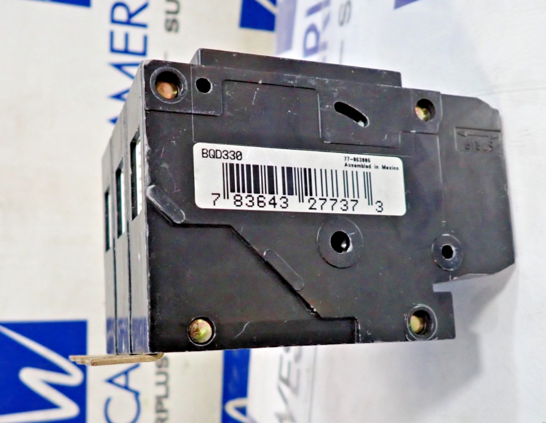 Siemens BQD330 30 Amp 480 VAC 3 Pole Type BQD Bolt On Breaker – TESTED