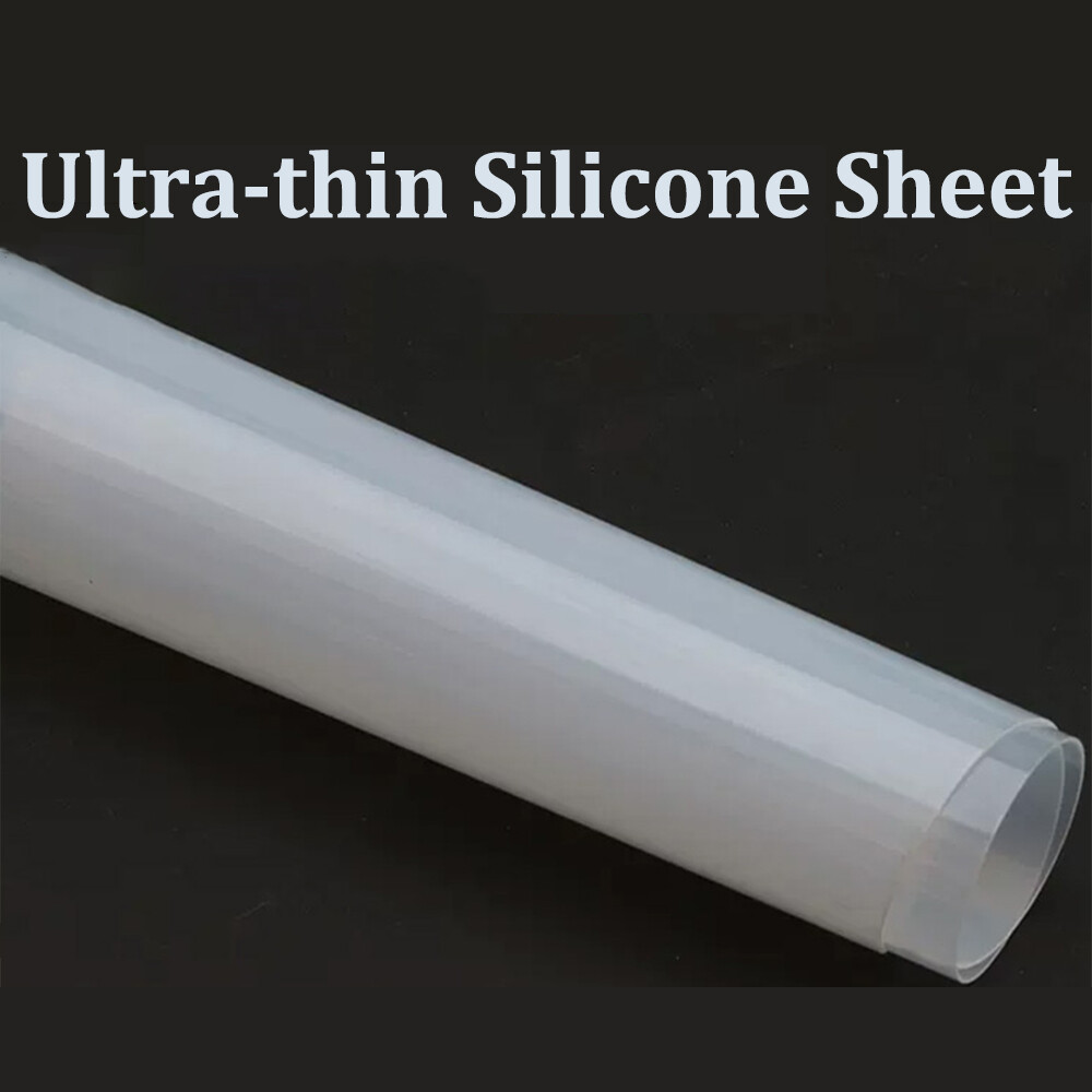 Transparent Silicone Sheet Ultra -Thin High Temp. Resistant Thickness 0.1MM–1MM