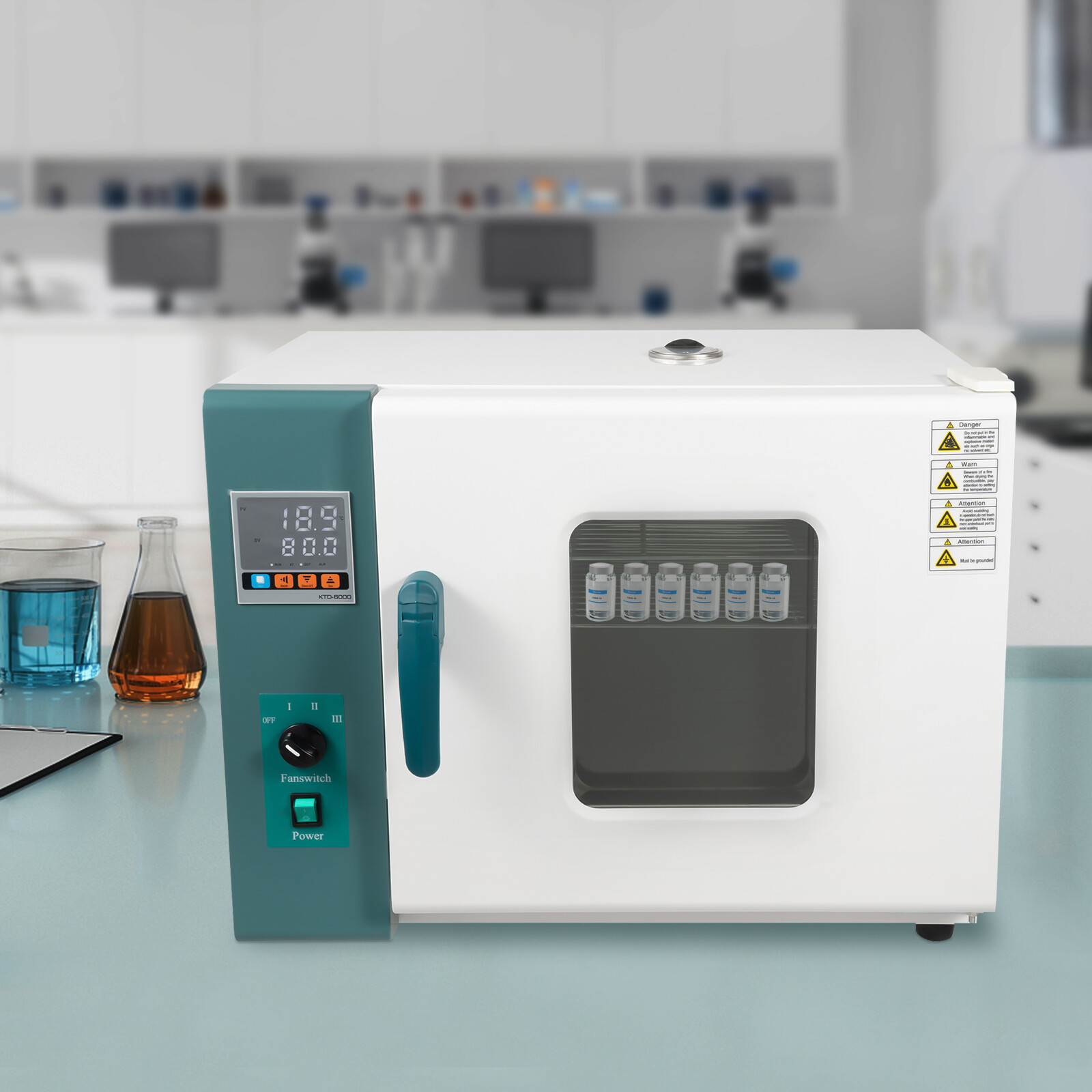 45L 1000W Lab Digital Air Convection Drying Oven Reheating Oven Blast Dry Oven