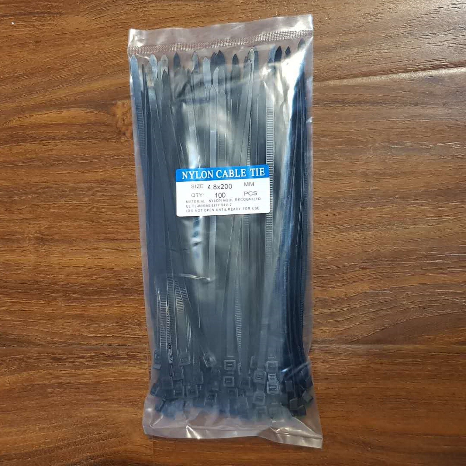 NEW 100 – 1000pcs 4″ to 24″ USA INDUSTRIAL BLACK WIRE CABLE ZIP NYLON TIE WRAPS