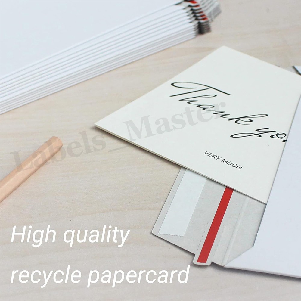 All Sizes – RIGID PHOTO MAILERS ENVELOPES CARDBOARD SHIP FLAT DOCUMENT SELF SEAL
