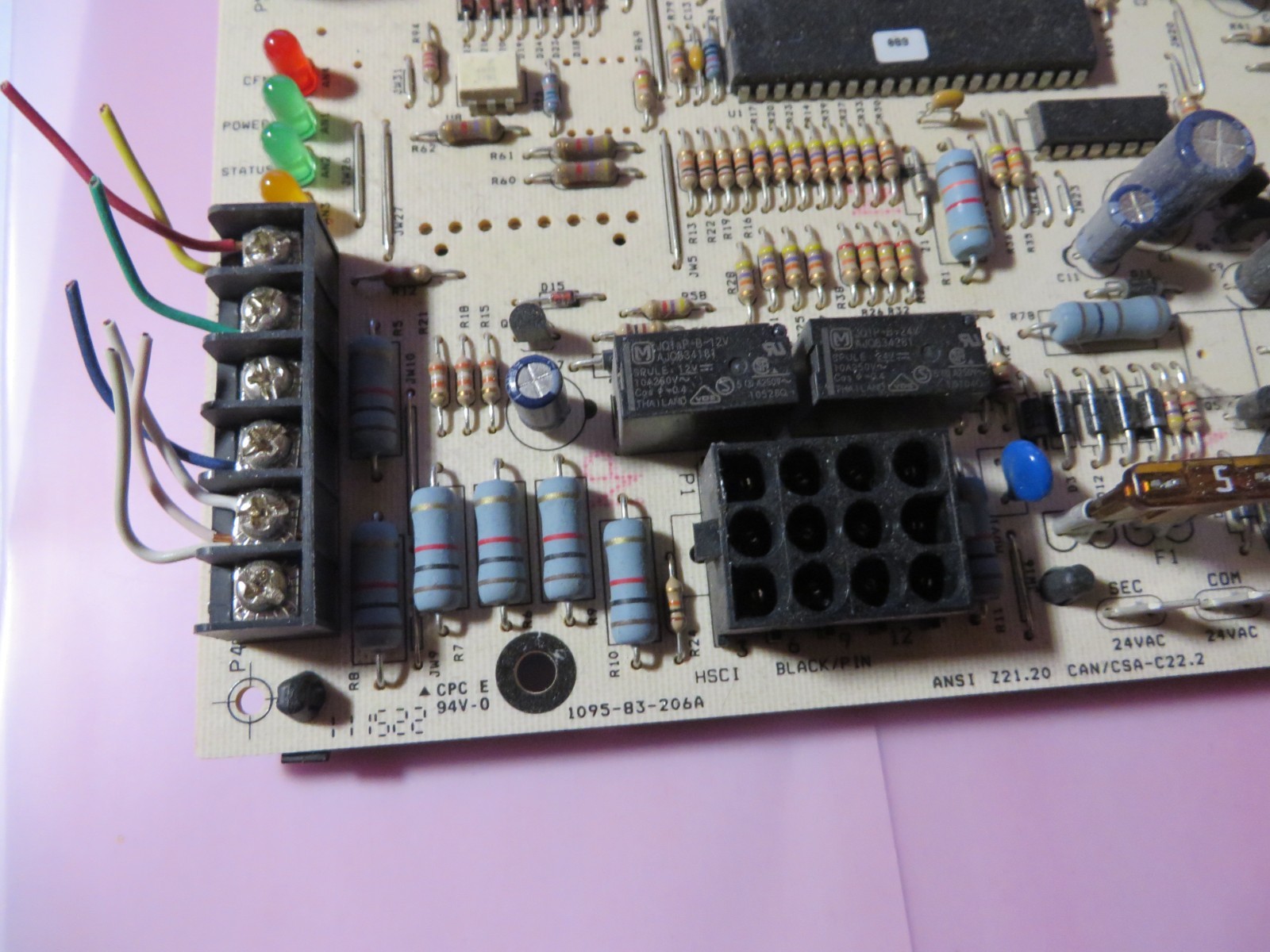 Rheem 1095-83-206A Furnace Control Board