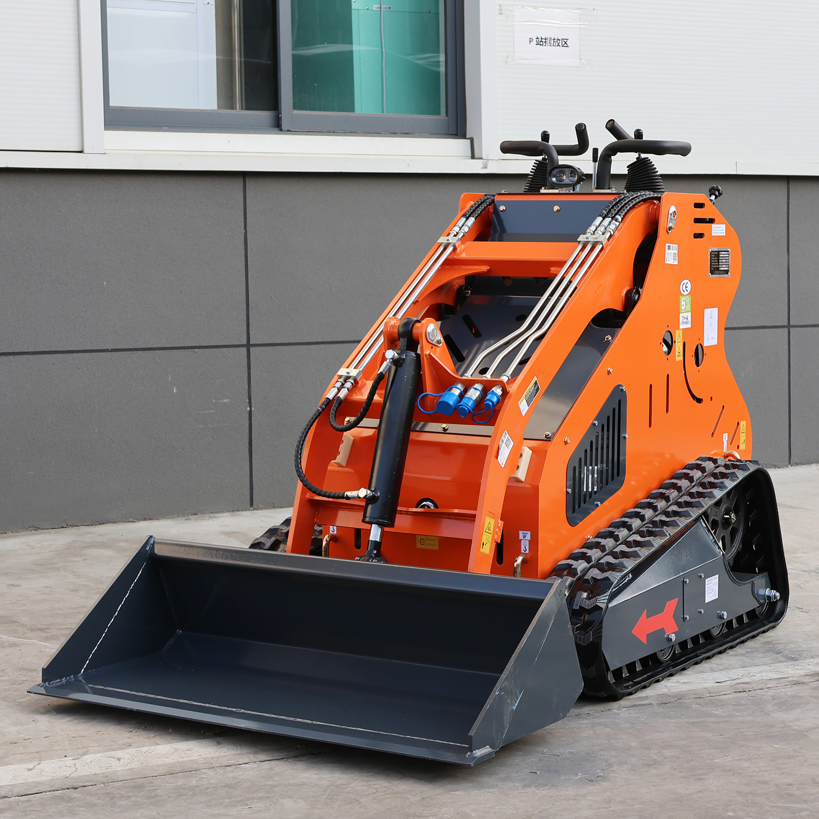 Free Shipping New MachPro MP-S330 Mini Skid Steer Track Loader 15HP Gasoline EPA