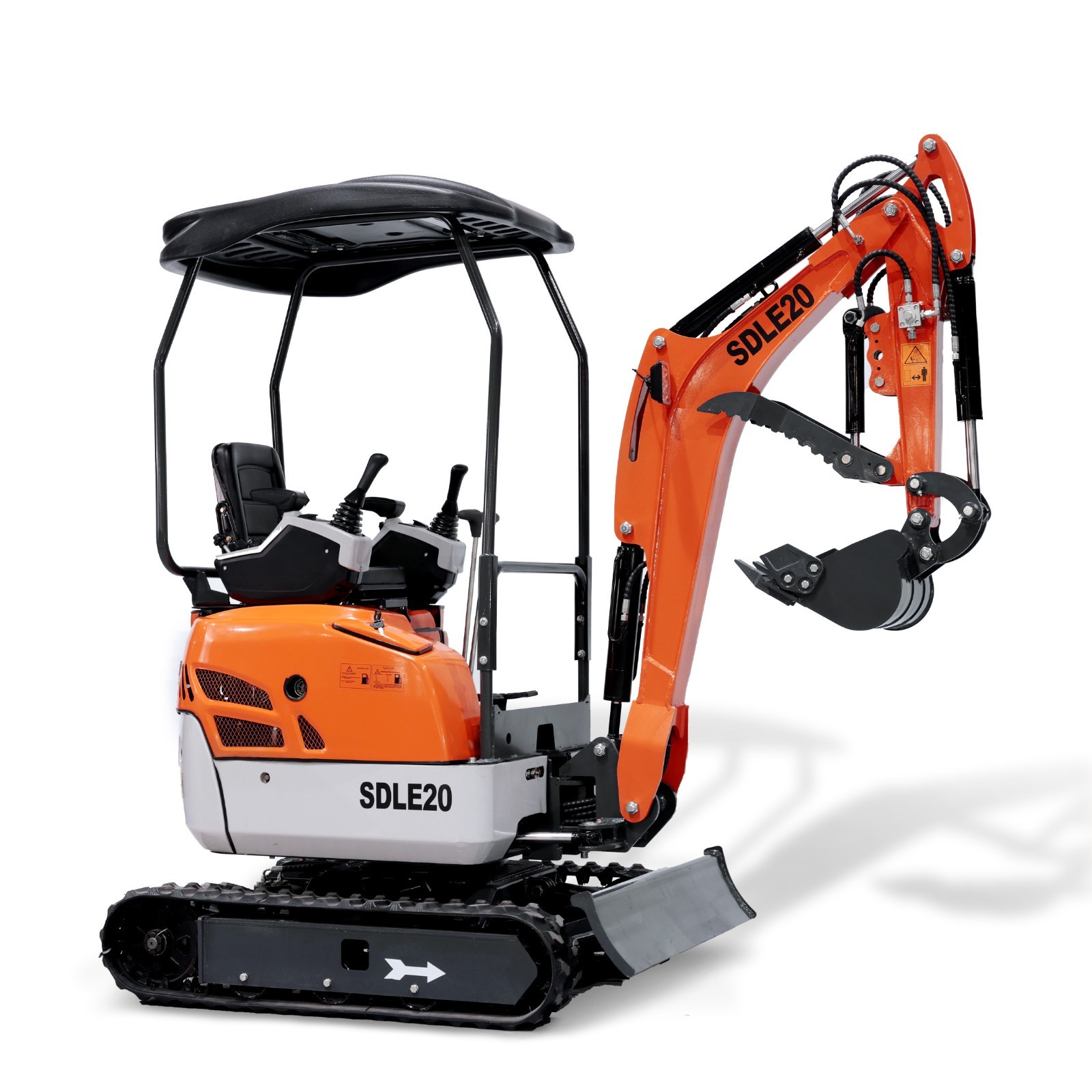 20HP Kubota EPA Mini Excavator | Hydraulic Thumb, Side Tilt & Wide Tracks
