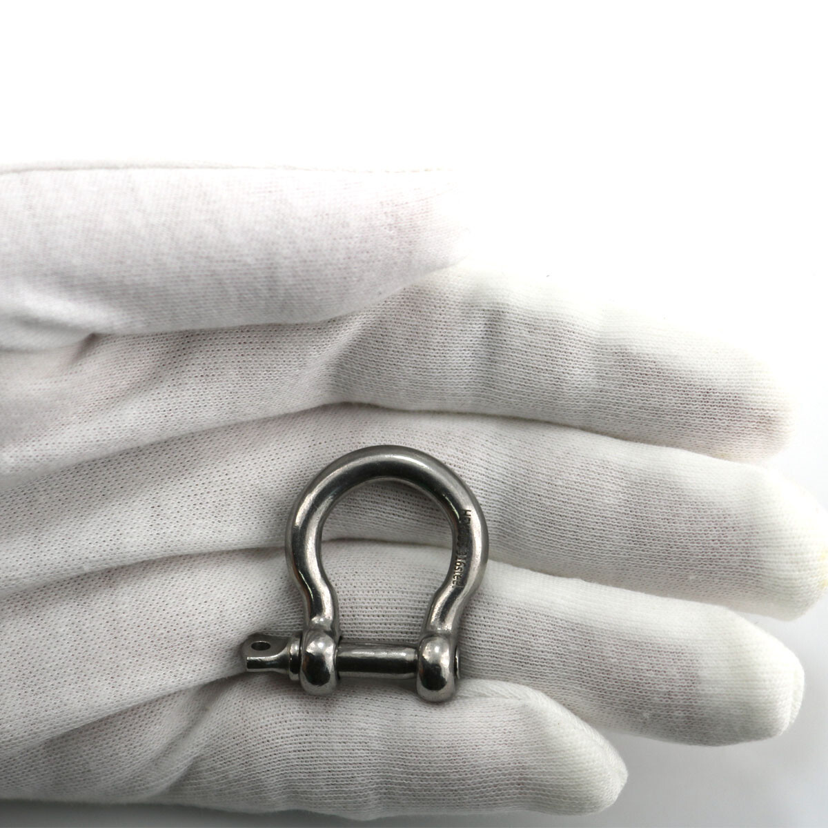 10 Pack 1/5″ Mini Shackle D Rings Stainless Steel Small Anchor Rigging Shackle