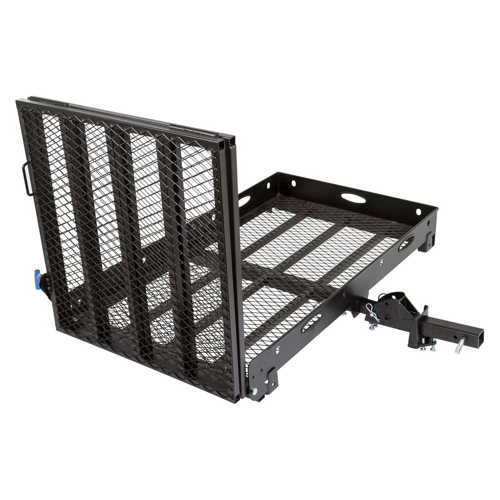 Silver Spring 48″x28″ Folding Wheelchair Carrier w/Ramp & Hitch Mount (Open Box)