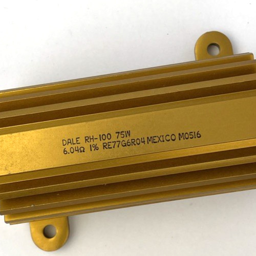 Dale Vishay RH-100 75W 1% 6.04 Mountable Power Resistor RE77G6R04 M0516 MEXICO