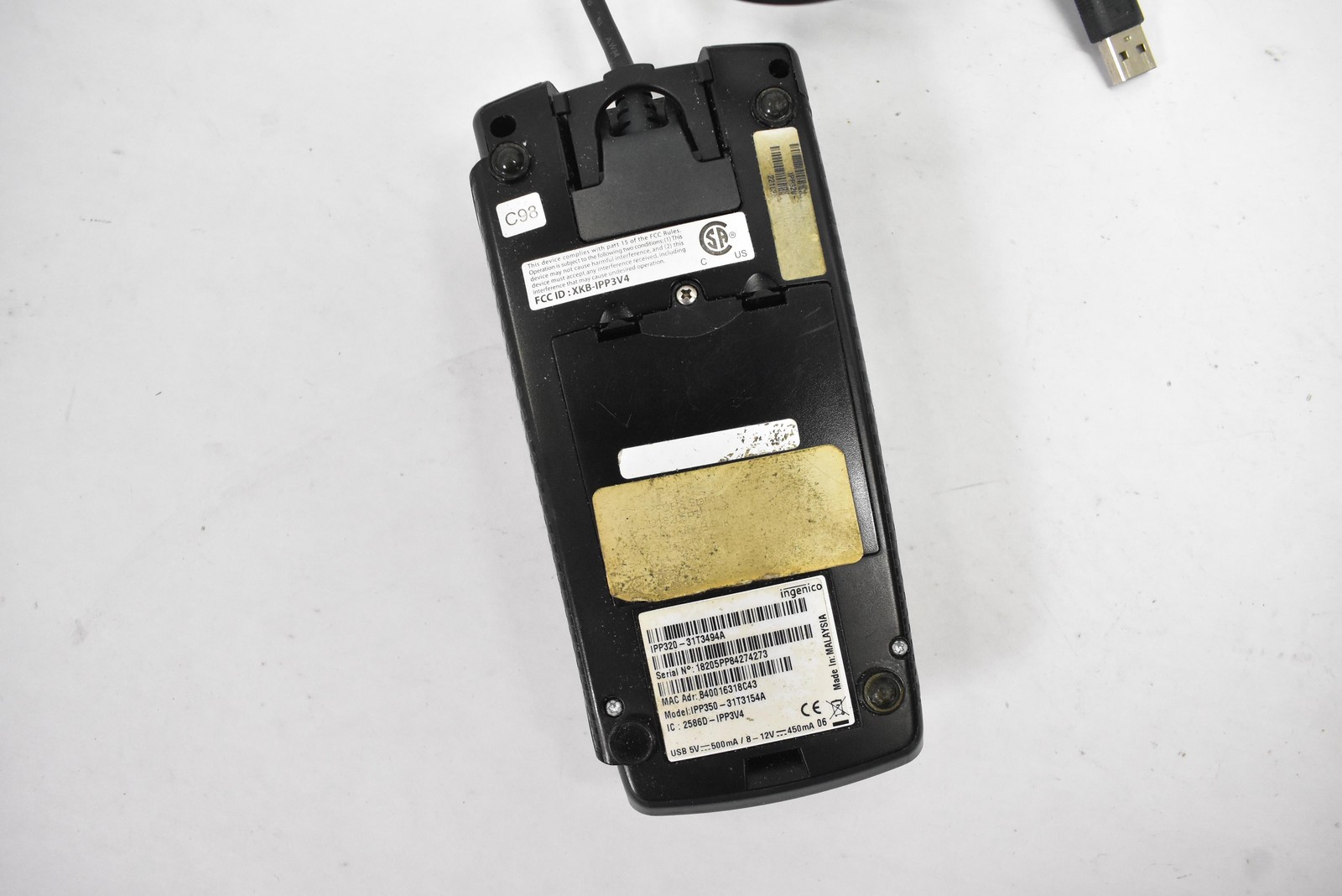 Ingenico IPP320 IPP320-31T3494A Card Reader Payment Terminal Black Malaysia