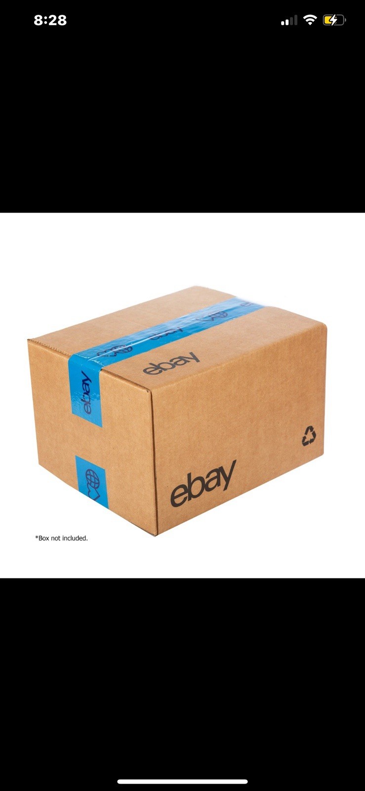4 Rolls eBay Packaging Tape – 1 Red, 1 Blue, 1 Green, and 1 Yellow- 75yds Each