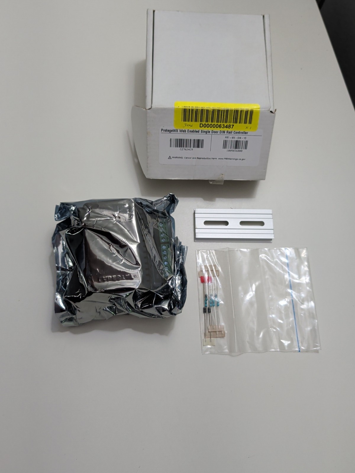 ICT WX PRT-WX-DIN-1D Web Enabled Single Door Controller – DIN Rail, Open – New