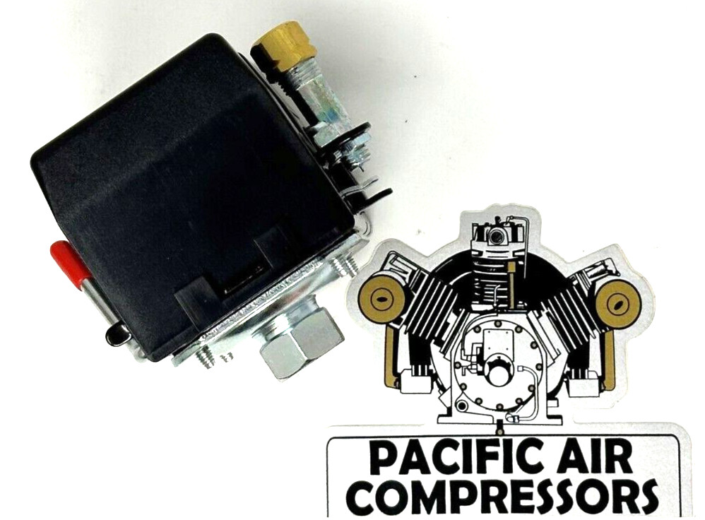 PRESSURE SWITCH UNLOADER & ON/OFF 69MB7LY 95-125 PSI FURNAS HUBBELL REPLACEMENT