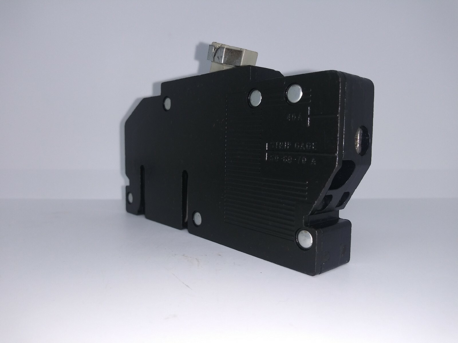 Zinsco Challenger GTE Sylvania R38 40 Amp 2 Pole 120/240V Twin RC38-40 Breaker