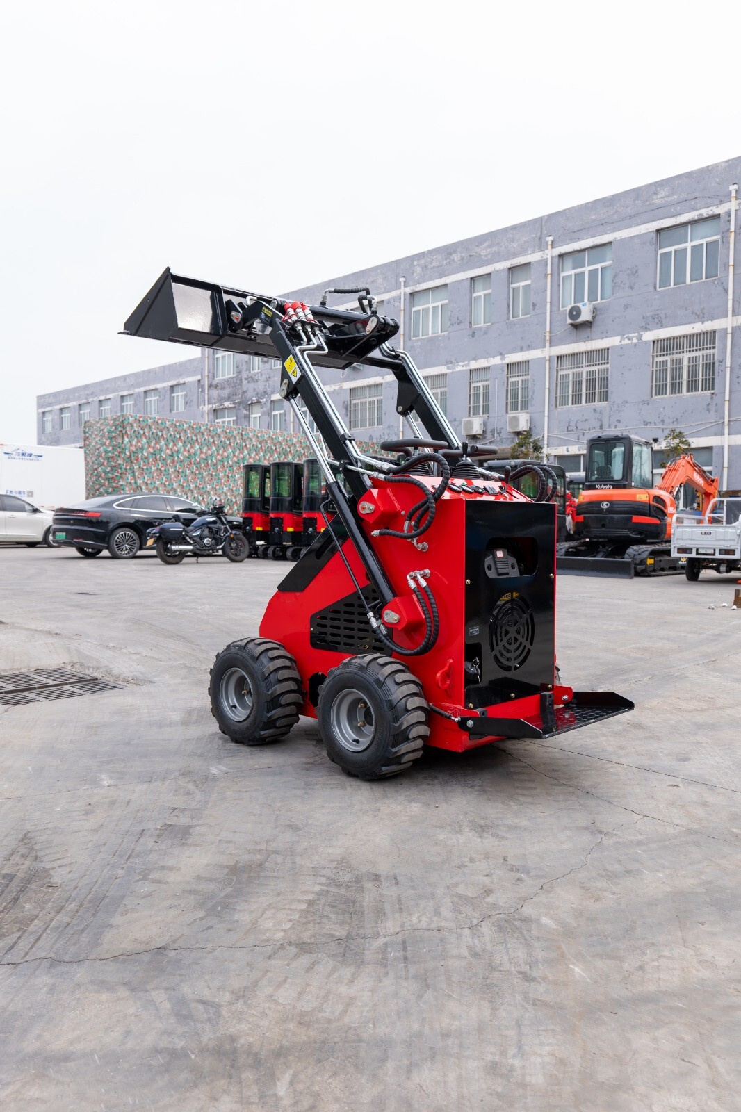 Free Ship MS380 Wheeled MINI Skid Steer Loader 23HP Flexible Skid Steer Loader