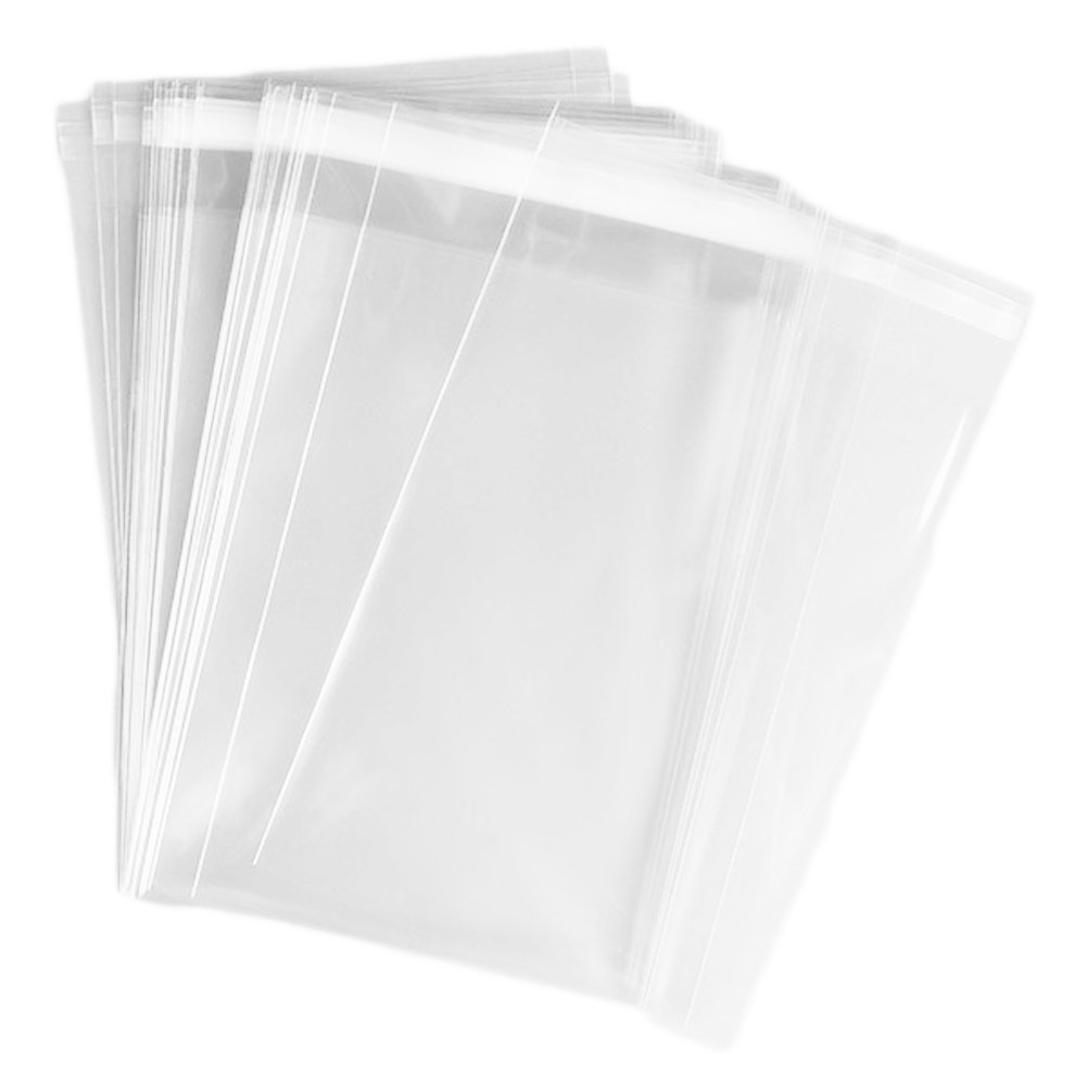 Clear Self Seal Plastic Packing Packaging Poly Bags OPP Cello Lip & Tape PolyPro