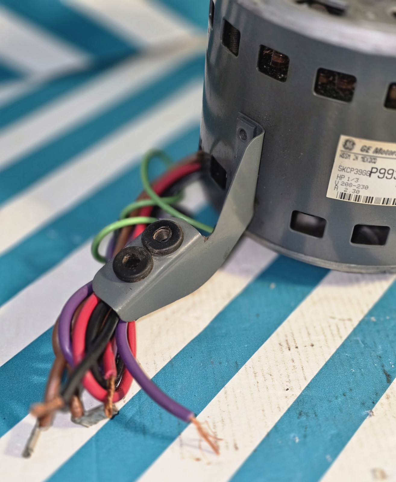 GE 5KCP39GGP993AS Blower Motor B13400312 1/3HP 208/230V 1075 RPM.TESTED.M/MEXICO