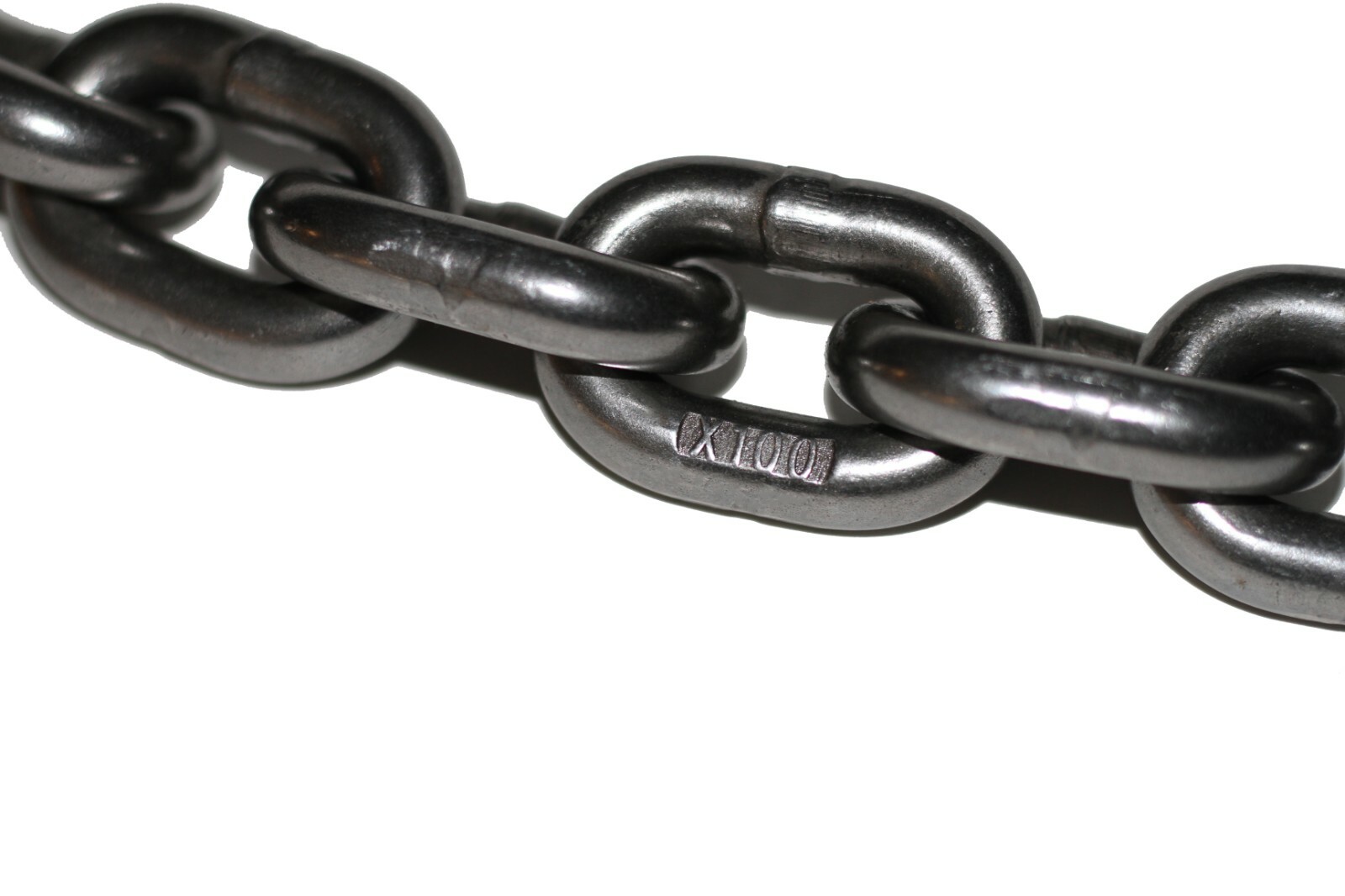 5/16 Grade 100 Alloy Lifting Chain 10 FT Section – 5,700 lbs Working Load