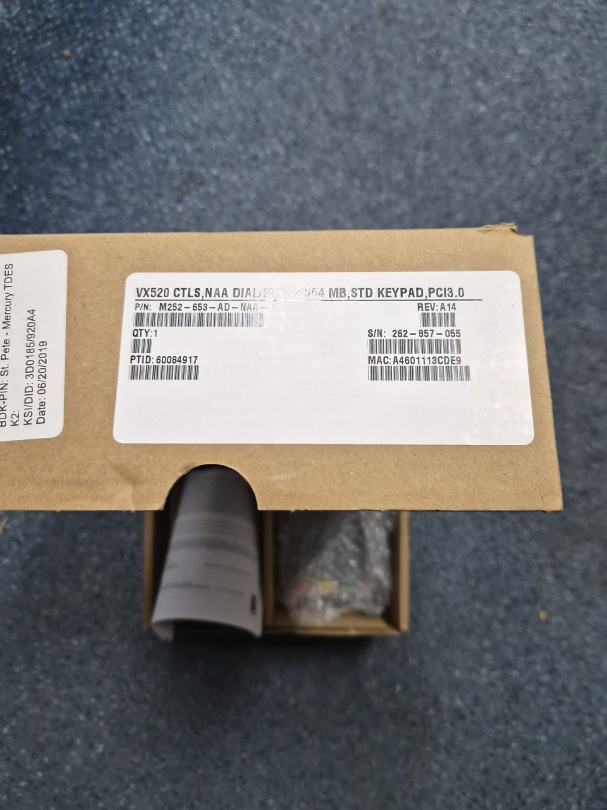 Verifone VX520 VX 520 Credit Card Machine Terminal Reader