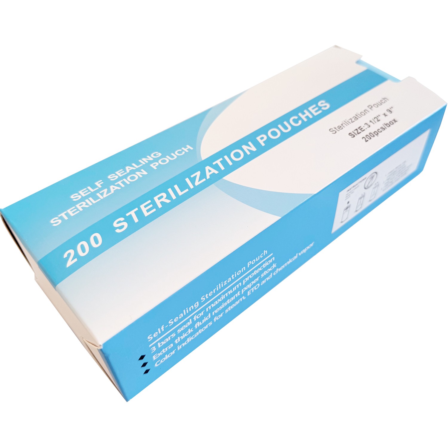 1000/4000x Self Sterilization Pouches Pouch Autoclave Dental Sterilization Bags