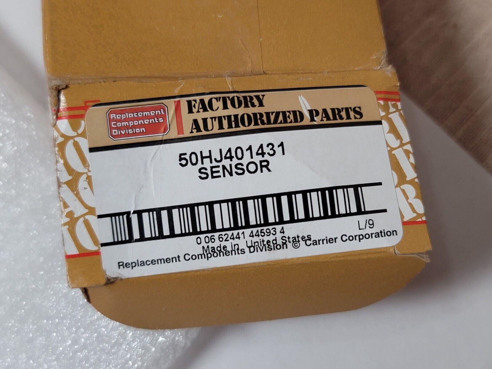 Carrier 50HJ401431 (PSE-CE14) Flame Sensor (Genuine Part USA. 60 Days Return)