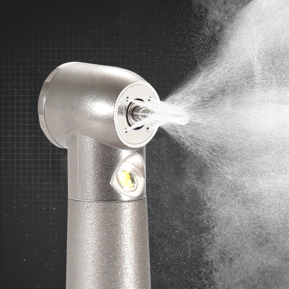 Dental LED Fibre Optic Contra Angle 1:1 Handpiece Fit NSK Ti-Max X25L Style