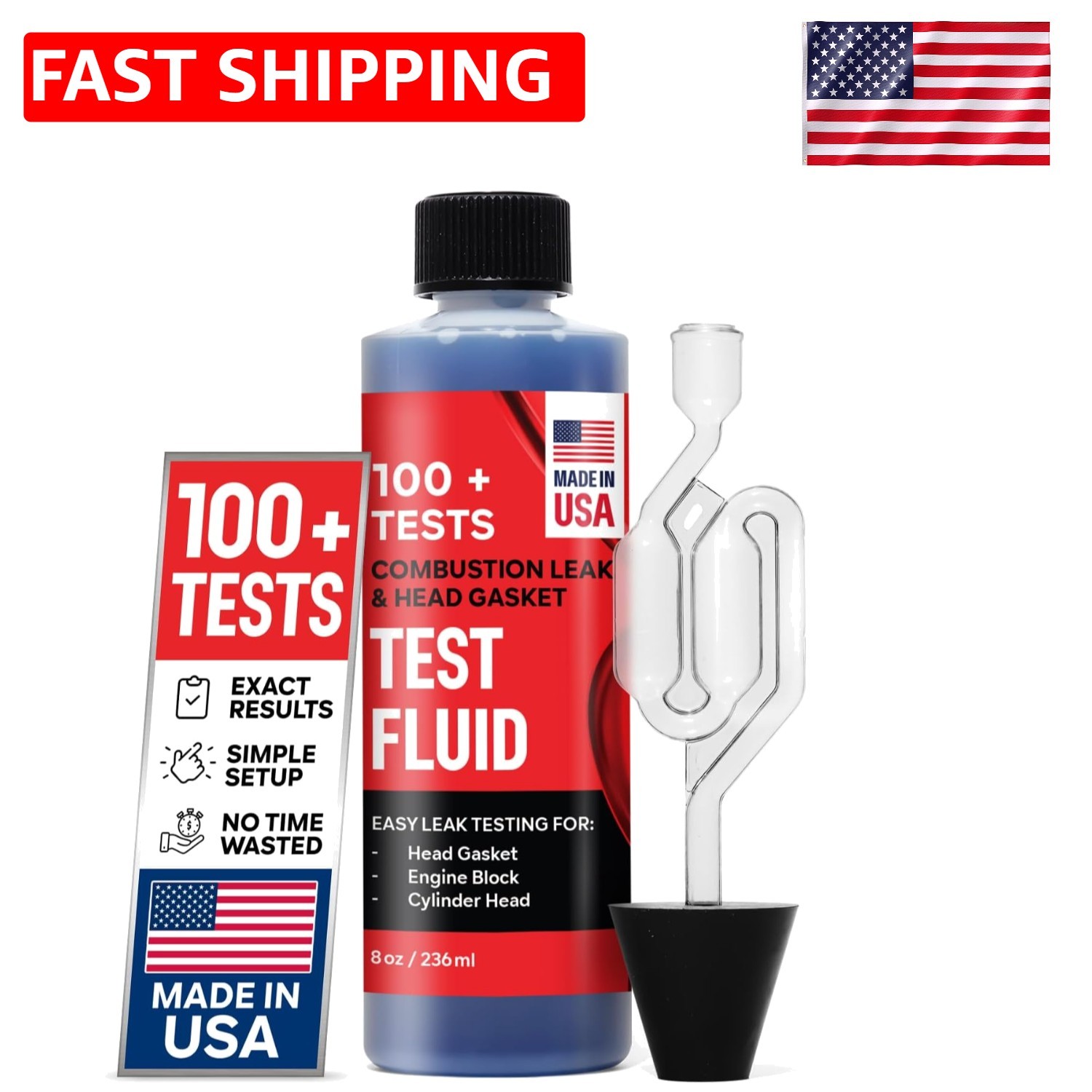Essential Engine Maintenance Kit – Combustion Leak Testing with 100+ Uses