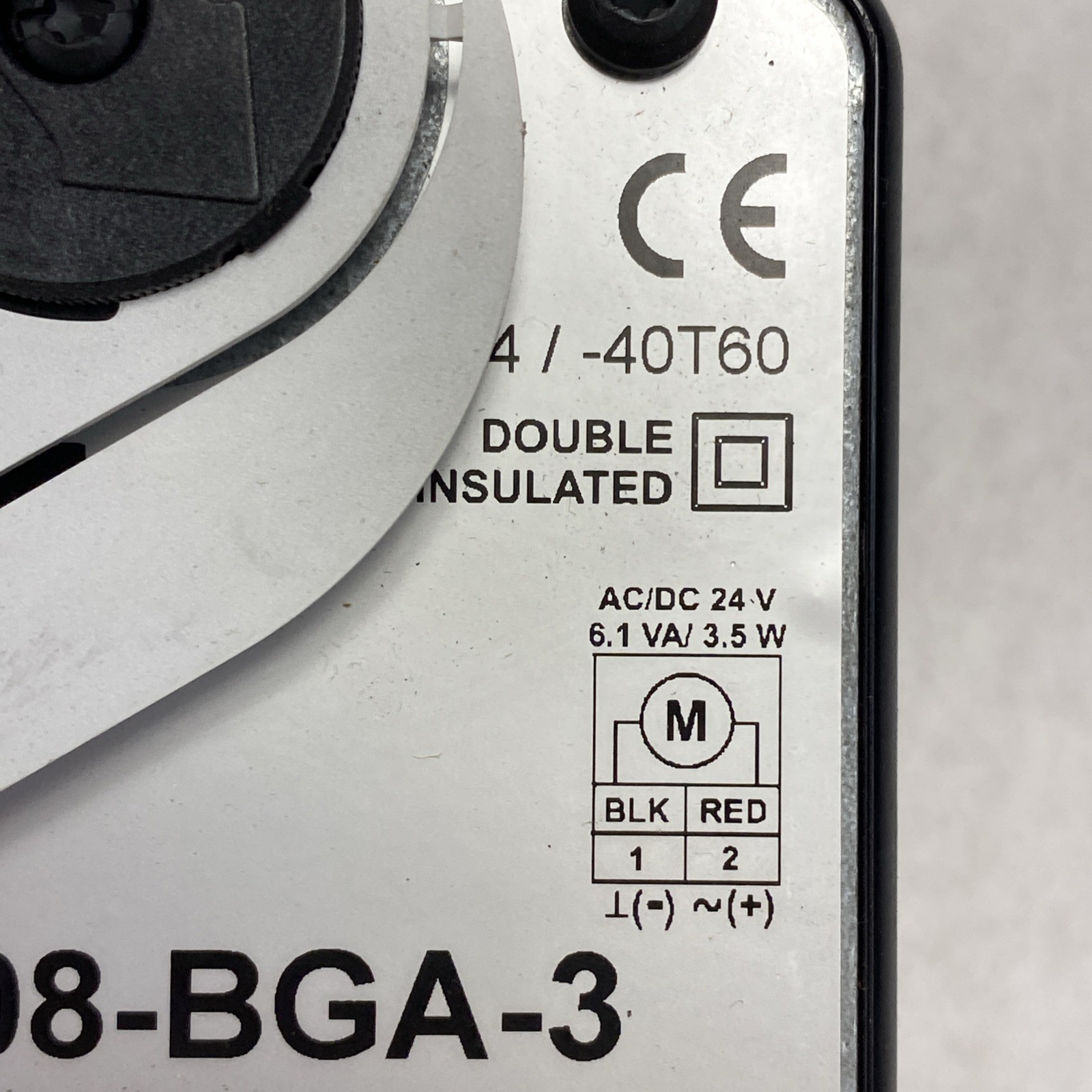 Johnson Controls VA9208-BGA-3 Electric Spring Return Valve Actuator