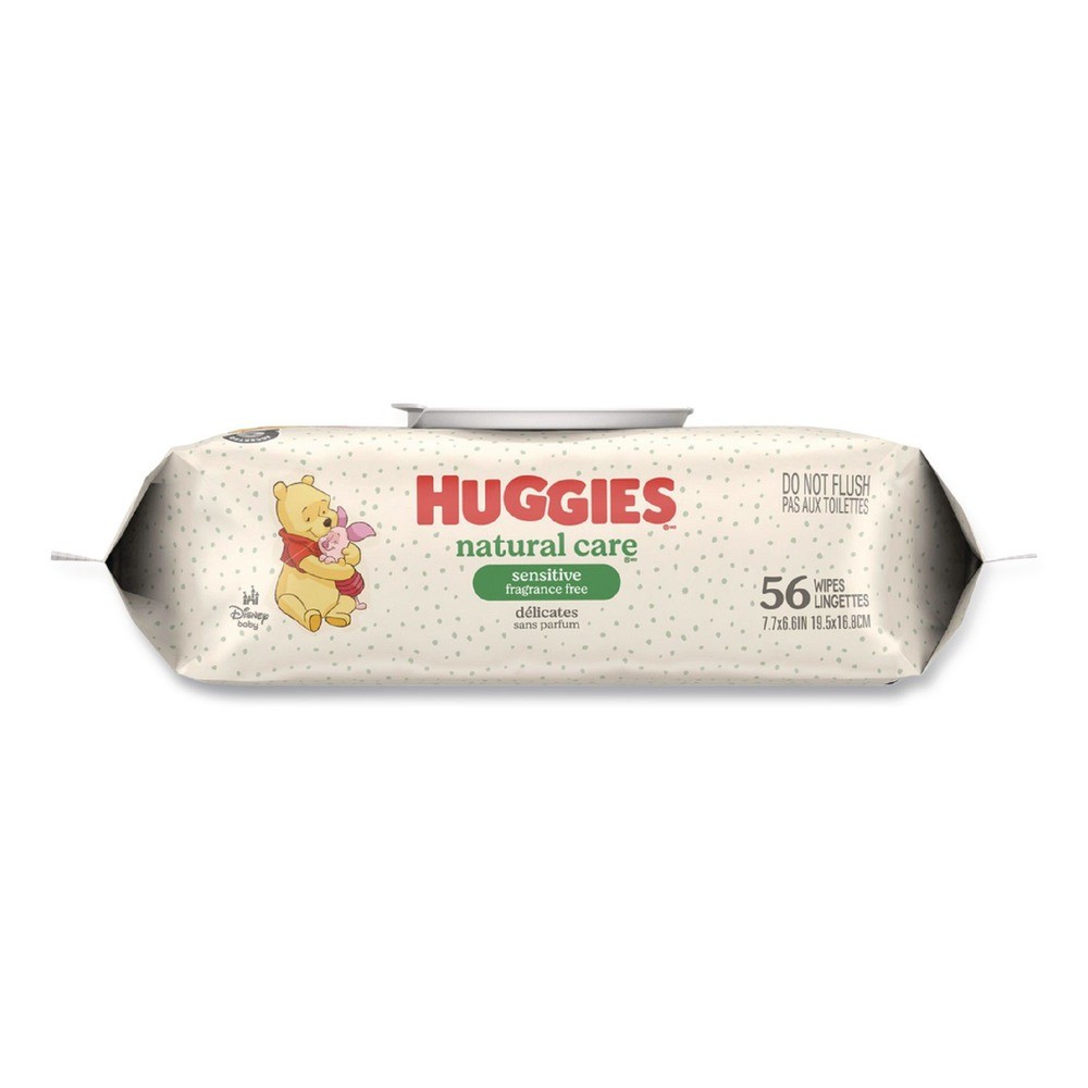 Huggies 41926 6.6″ x 6.86″ Sensitive Baby Wipes – Unscented/White (3/Carton) New
