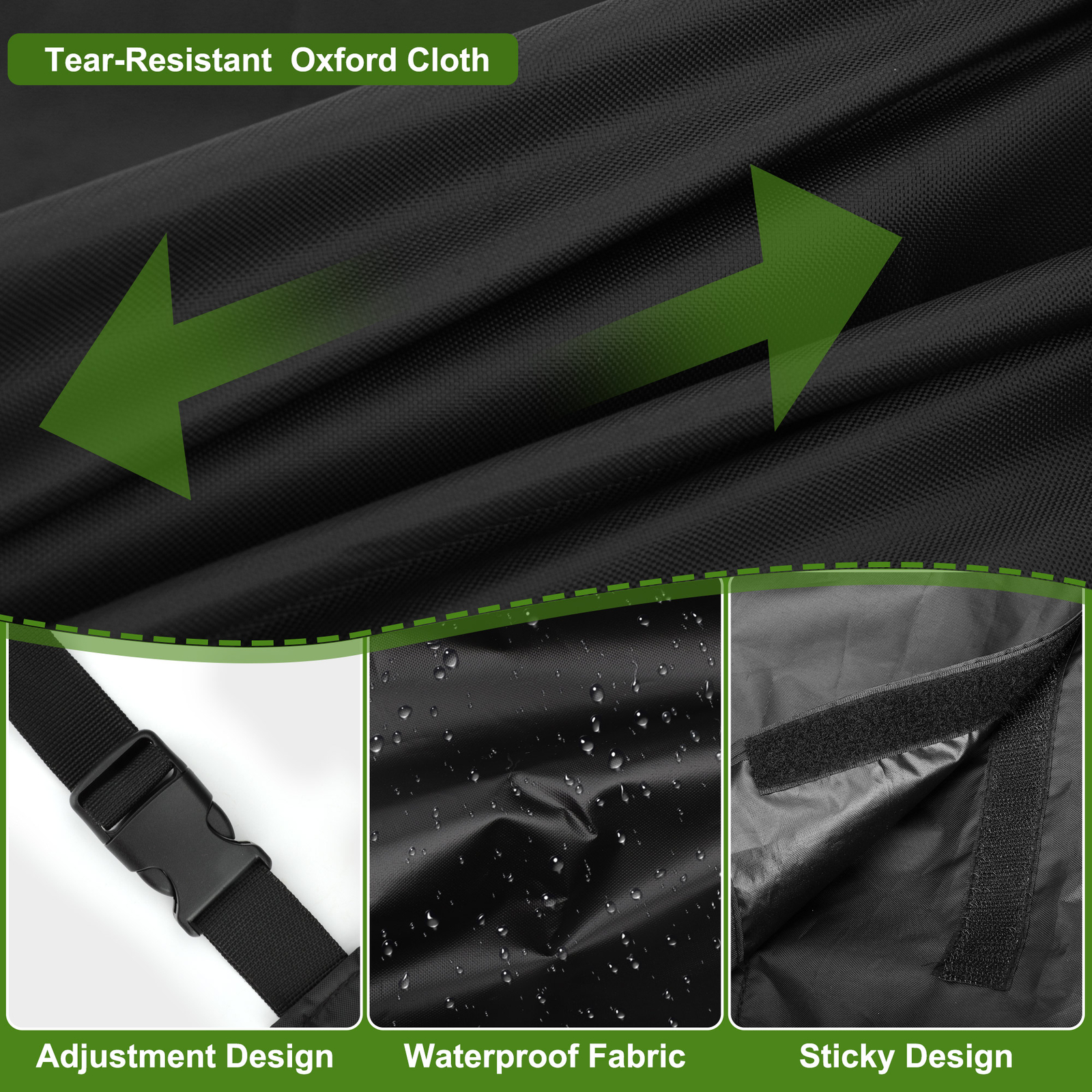 Heavy Duty Universal Generator Cover 210D Waterproof 20*20*26in for 5000-10000W