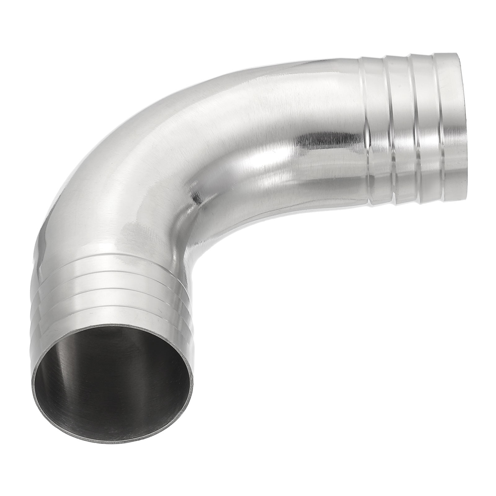 1 1/2in Hose Barb Fitting 90 Degree Elbow Hose Pipe Barbed 304 Stainless Steel