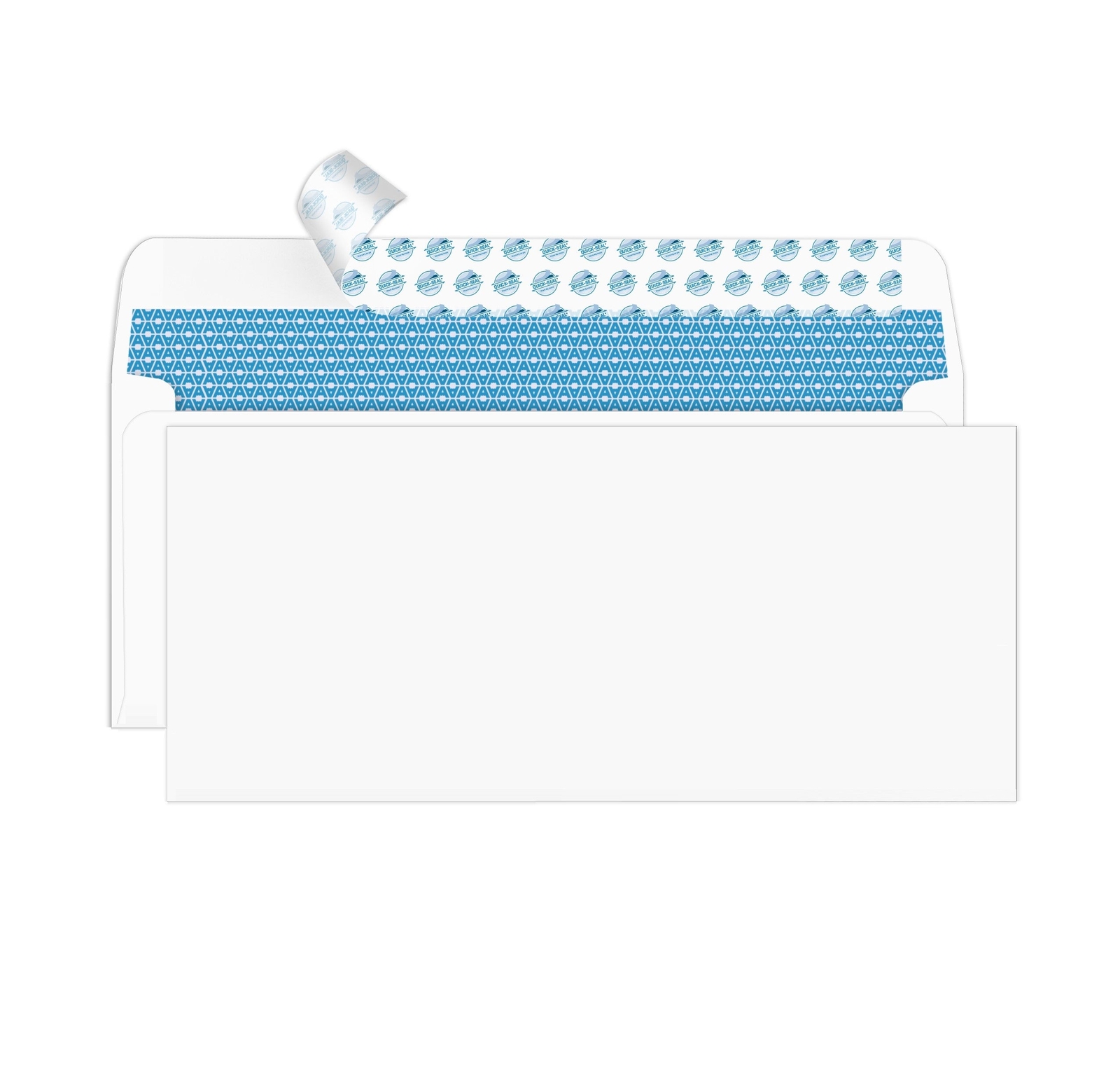 #10 Security Envelopes – Self-Seal – Windowless – White – 500 Count – (34010-E)