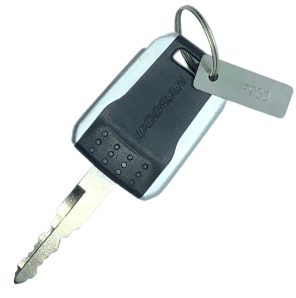 Doosan Excavator Heavy Equipment Ignition Key OEM Logo K1009605 K1009605B F900