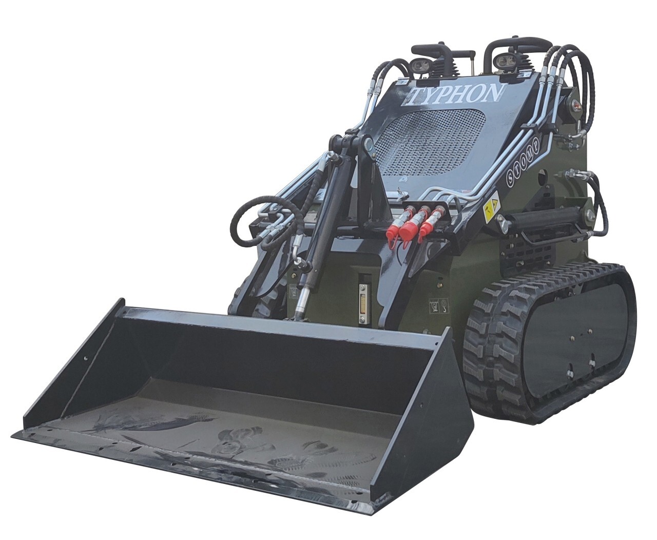 2025 NEW Skid-Steer Loader Tracked 22.1 HP Honda EPA Gasoline Engine 3 Hy Valves