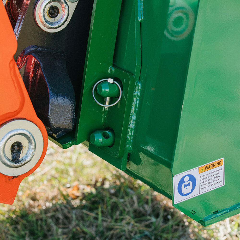 Titan Attachments Quick Tach Adapter Fits Skid Steer and Converts to a Hook and